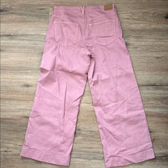 American Eagle Pink Wide-Leg Pants - Picture 2 of 4